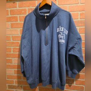 The Goonies  Bike Club Quarter-Zip Sweatshirt Size 5.        Bin 34